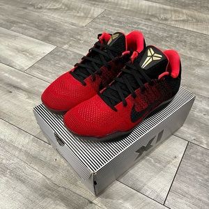 Kobe XI Elite Low - “Achilles” - Red/black
